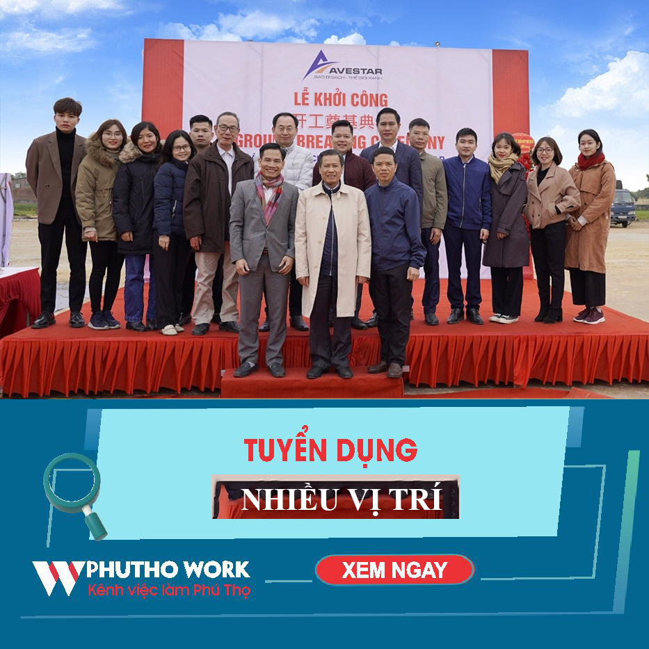 Cong Ty Cp Tap Doan Bao Bi Avestar Tuyen Den 07 Vi Tri Moi 7