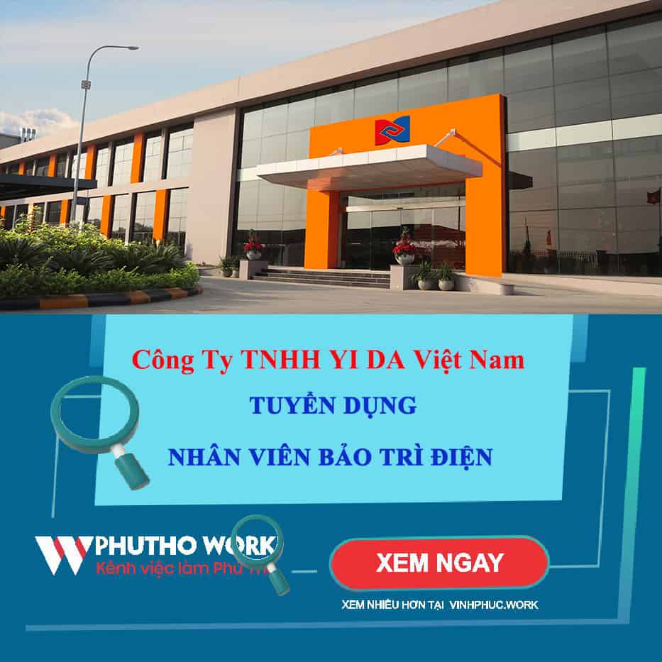 Don Vi Lon Hang Dau Yi Da Viet Nam Tuyen Dung Nhan Vien Bao Tri Dien 2
