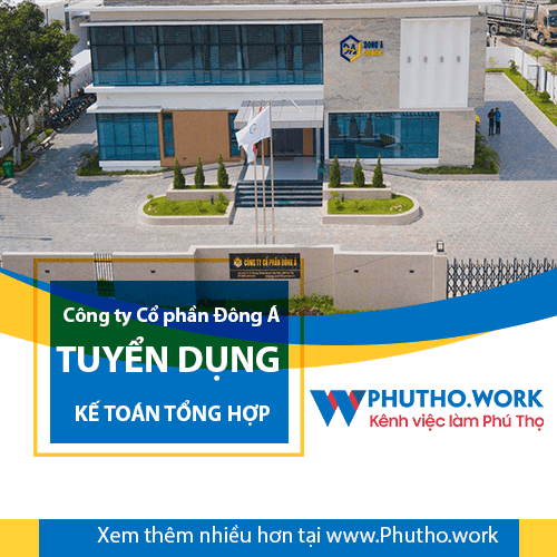 Chuyen San Xuat Moi Cong Ty Co Phan Dong A Thong Bao Tuyen Dung Ke Toan Tong Hop 7